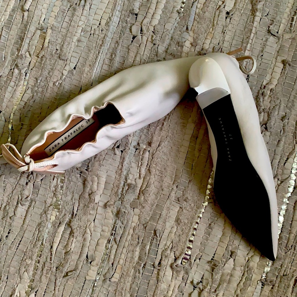 White Bootie Style Shoes